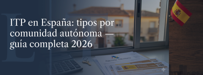 ITP en España_ tipos por comunidad autónoma — guía completa 2026