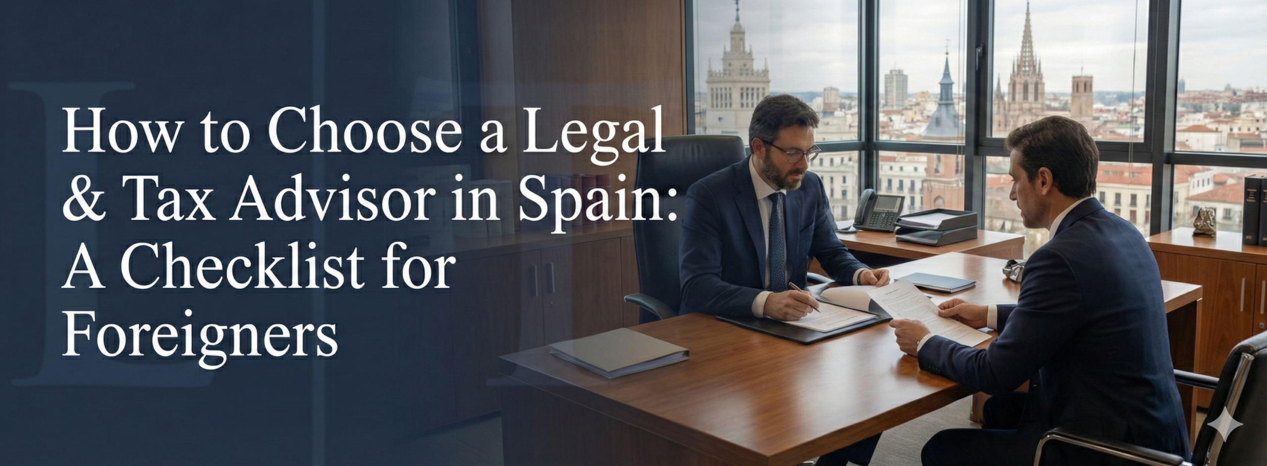 How to Choose a Legal & Tax Advisor in Spain: A Checklist for Foreigners