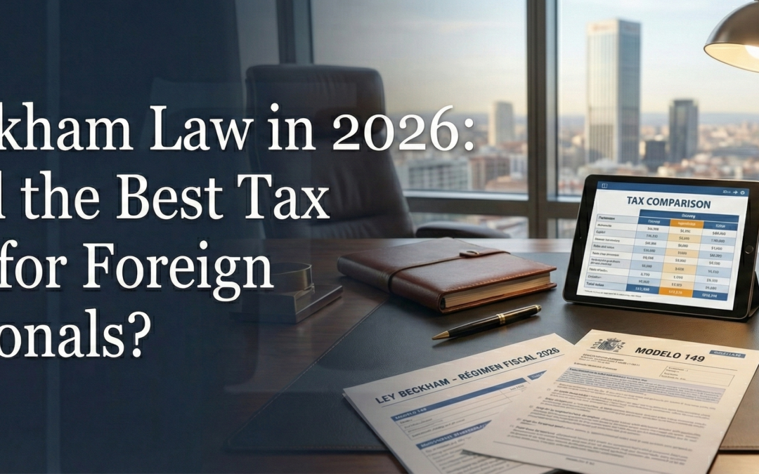 The Beckham Law in 2026 Is It Still the Best Tax Regime for Foreign Professionals