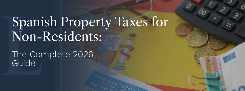 Spanish Property Taxes for Non-Residents: The Complete 2026 Guide