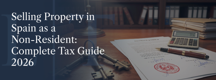 Selling Property in Spain as a Non-Resident: Complete Tax Guide 2026